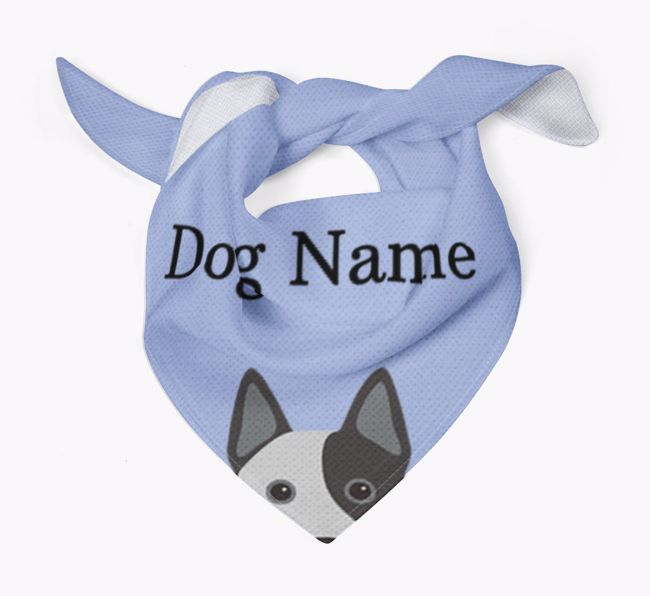 Personalized Dog Bandana with Peeking Yappicons for {dogsName}